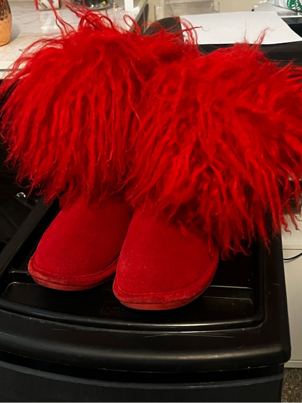 Bearpaw Mongolian Sheep Hair Boots